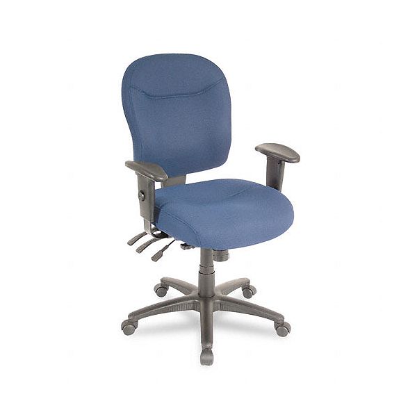 Alera Wrigley Series Mid Back Multifunction Chair ALEWR42FB20B