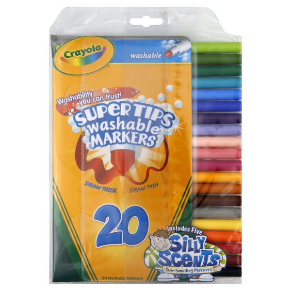 Crayola Washable Markers, Super Tips, 20 markers at Kmart.com
