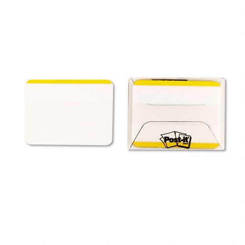 Post it Durable Tabs 2w x 1 12h WhiteYellow 50pack
