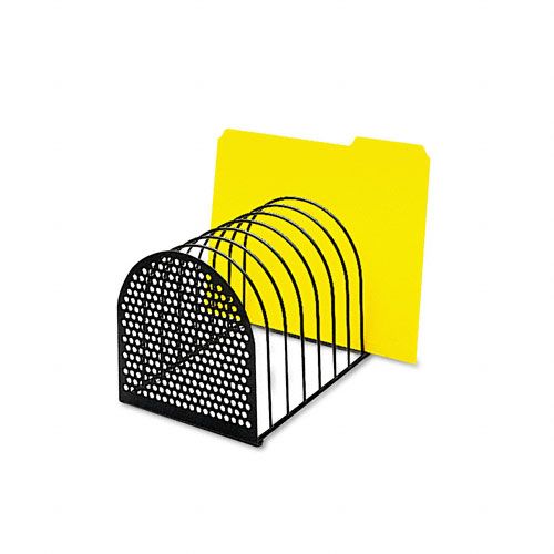 Fellowes Perf Ect Wire Desk File Eight Sections Black