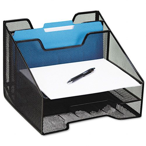 Rolodex Mesh Tray Sorter Combo
