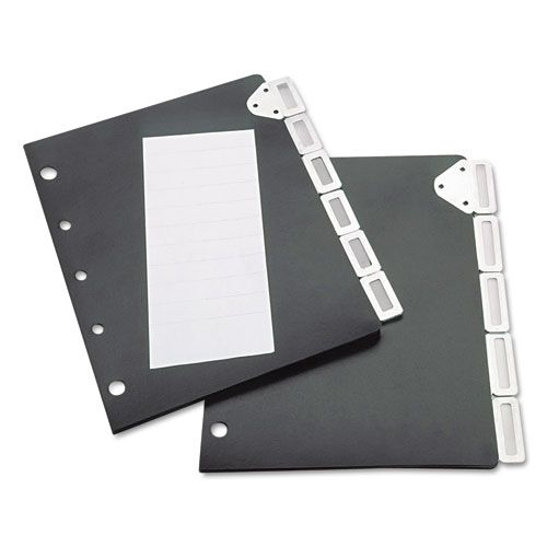 Tarifold Inc 5 Tab Index for Catalog Rack