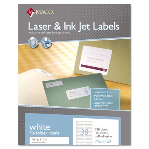 Maco MACO File Folder Labels