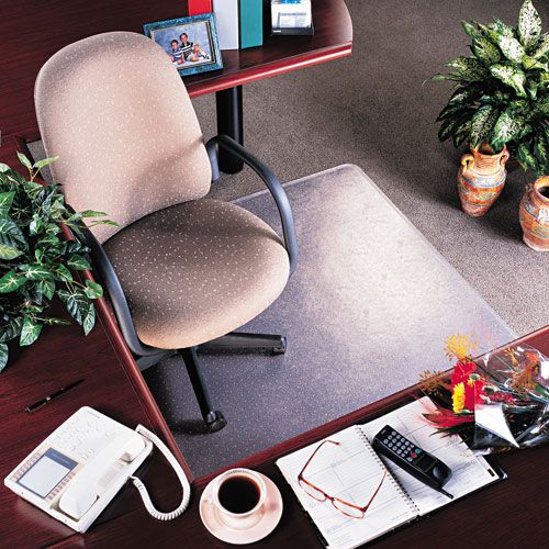deflect o RollaMat Chair Mat for Medium Pile Carpeting