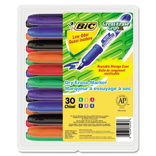 BIC Great Erase Grip XL Dry Erase Marker