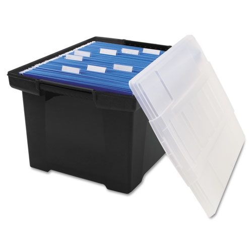 Storex File Tote