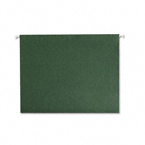 Smead Untabbed Hanging File Folders Letter Green 25