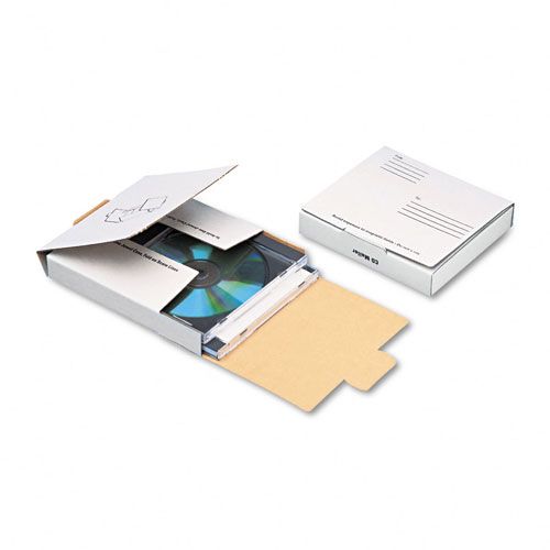 Quality Park Corrugated CDDVD Mailer 5 34x5 34 Recycled