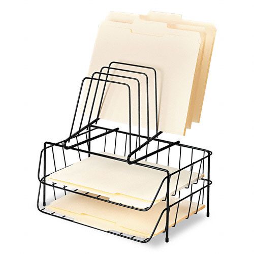 Fellowes Wire Double Tray With Step File