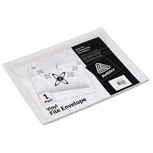 Avery File Envelope Jacket Letter Vinyl Clear
