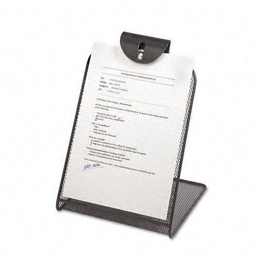 Safco Onyx Mesh Copyholder With Steel Ball Fastener