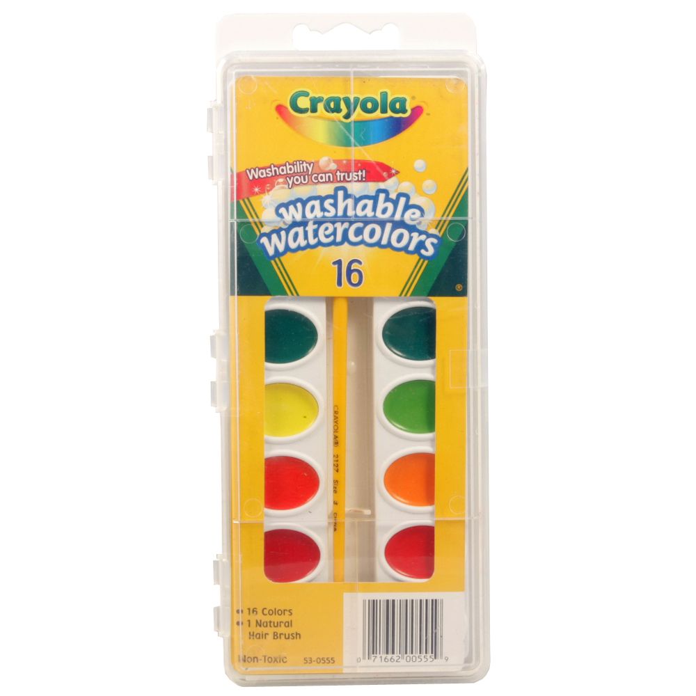 Crayola Washable Watercolors, 16 colors at Kmart.com