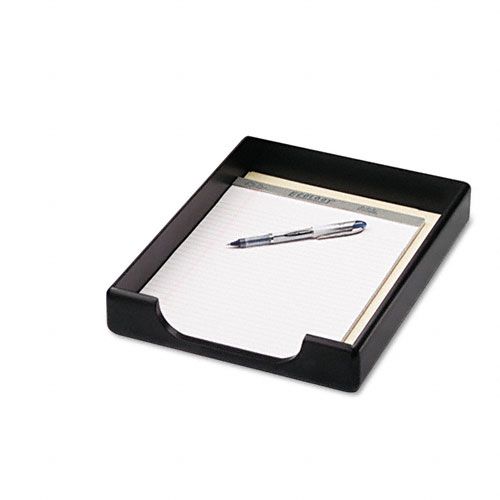 Rolodex Wood Tones Letter Desk Tray Wood Black