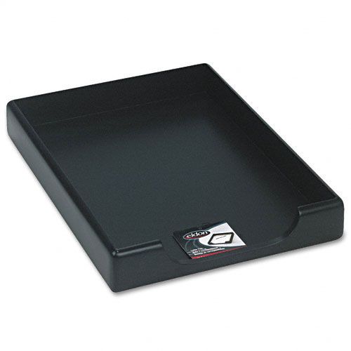 Rolodex Wood Tones Legal Desk Tray Wood Black
