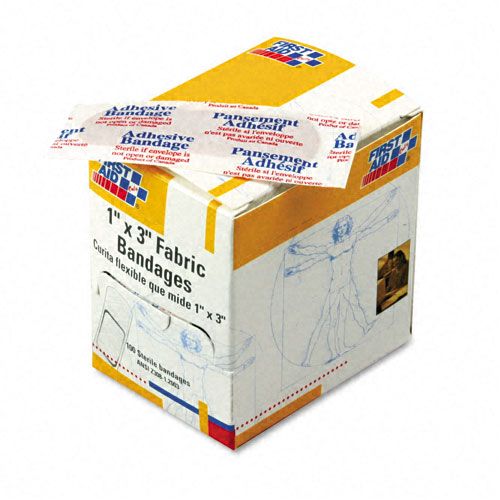 First Aid Only Fabric Bandages,1 x 3, 100 per Box at Kmart.com