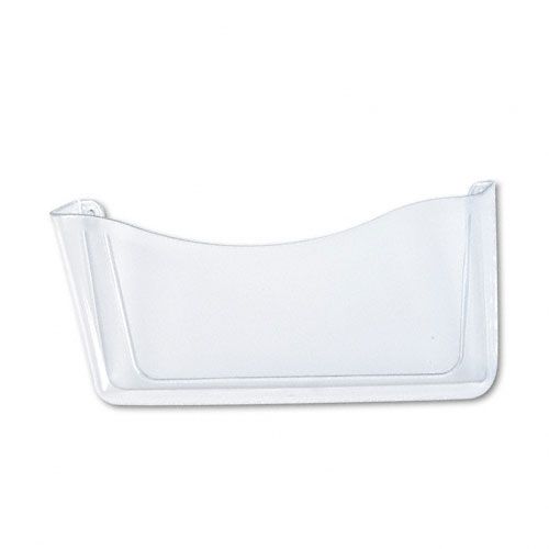 Rubbermaid Unbreakable Single Pocket Wall File Letter Clear