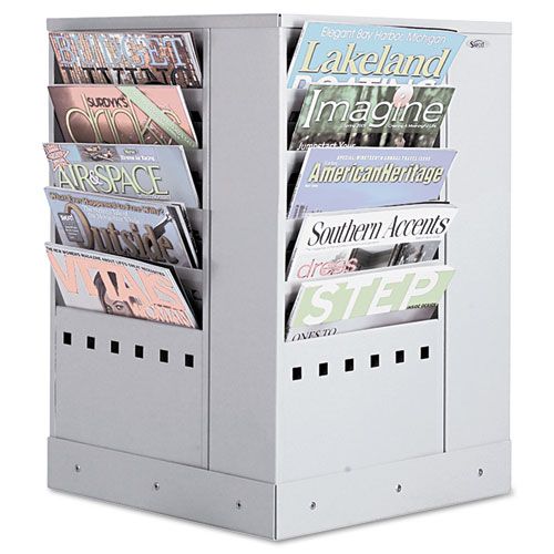 Safco Steel Rotary Magazine Rack at Kmart.com