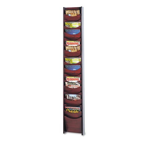 Safco Solid Wood Wall-Mount Literature Display Rack at Kmart.com