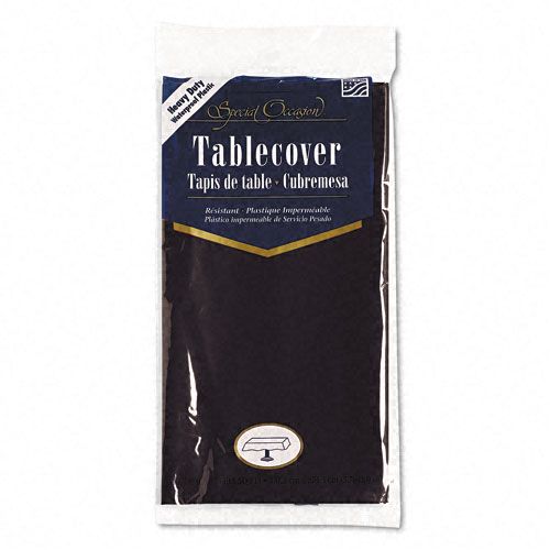 Converting Plastic Tablecovers, 54 x 108, Black, Each at Kmart.com