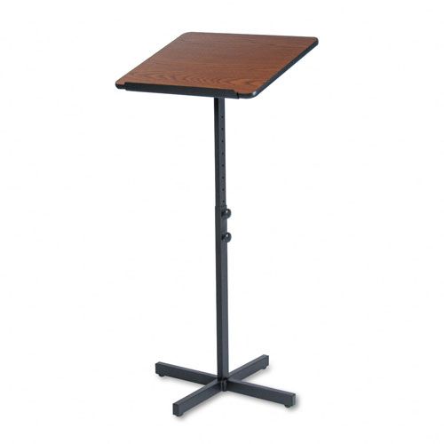Safco Speaker Stand with Height and Tilt Adjustability