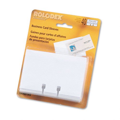 Rolodex Refill Sleeves for Card Trays