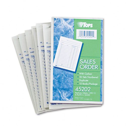 TOPS Retail Sales Pad with Carbon Duplicates