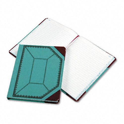 Boorum Pease 9 58 x 7 58 Record Book with Blue and Red Cover