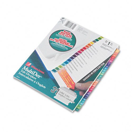 Wilson Jones Multidex Quick Reference Index System