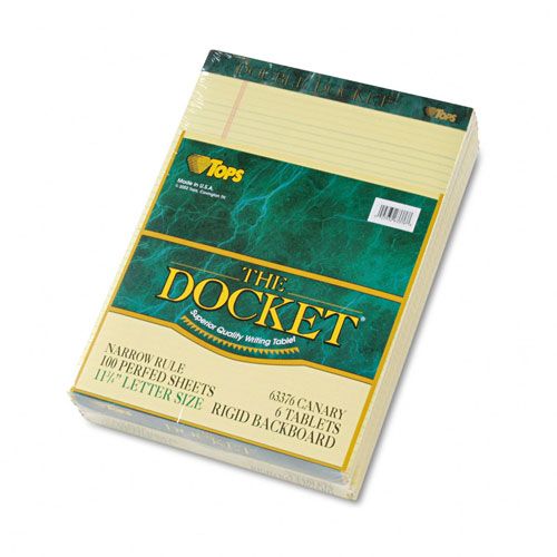 TOPS Double Docket Ruled Pads