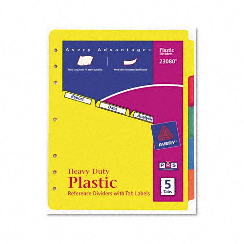 Avery Plastic Index Tab Dividers