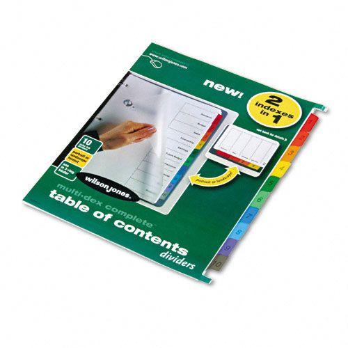 Wilson Jones Multidex Complete Index System