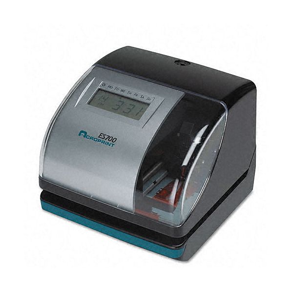 Acroprint Es700 Digital Manual Time Recorder, Off-white ACP010182000
