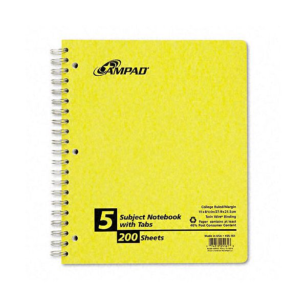 Ampad Evidence Multi-subject Notebooks AMP25161