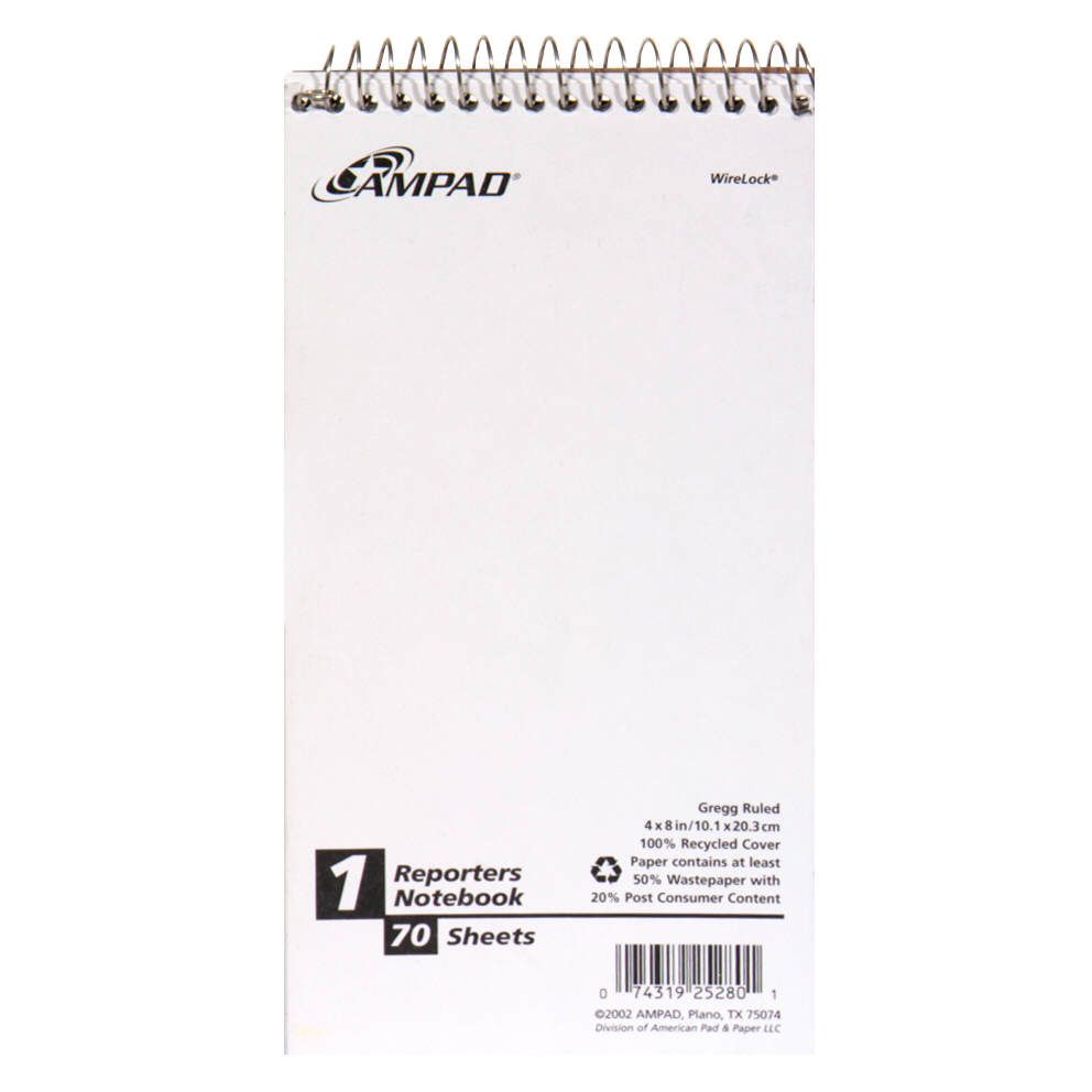 Ampad Reporters Notebook 70 Sheets 1 notebook
