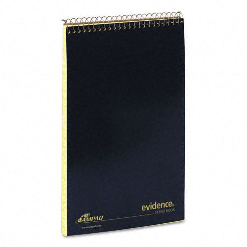 Ampad Spiral Steno Book Gregg Rule Canary 70 Sheets
