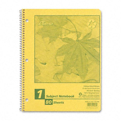 Ampad Autumn Leaf Wirebound Notebook