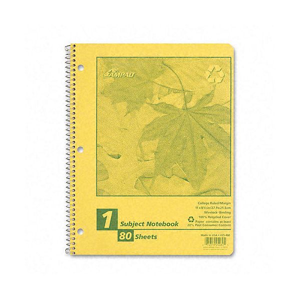 Ampad Autumn Leaf Wirebound Notebook AMP25480