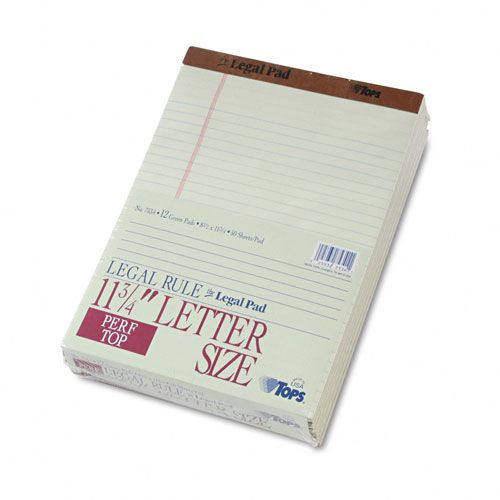 TOPS The Legal Pad Ruled Perforated Pads