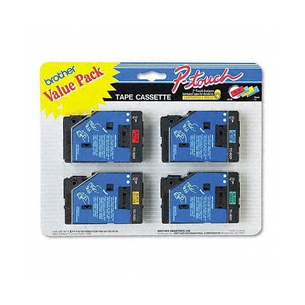 Labels & Tags Brother P-touch Tc Series Tape Cartridge BRTTC50