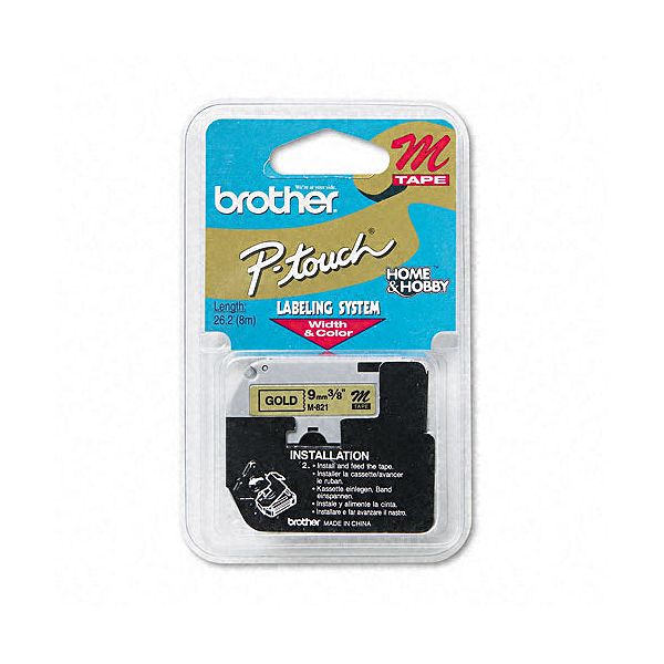 Labels & Tags Brother P-touch M Series Tape Cartridge BRTM821