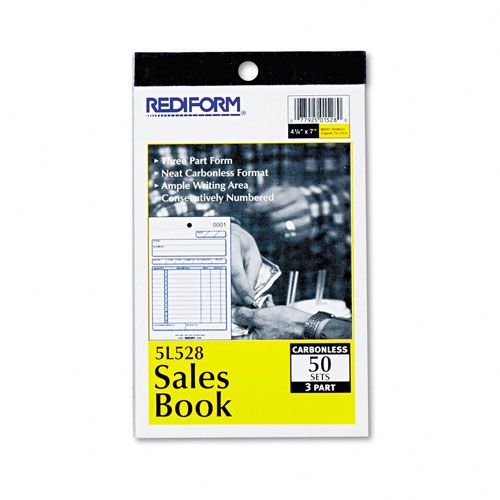 Rediform Carbonless Sales Form 4 14 x 6 38 50 Sets