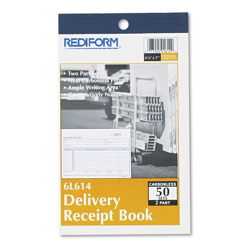 Rediform Carbonless Delivery Receipt Book