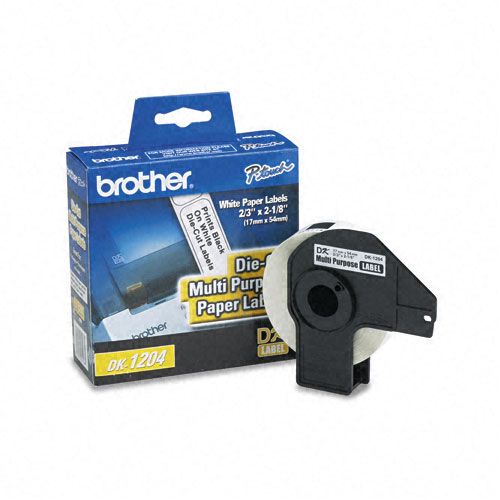 Brother Pre-Sized Die-Cut Label Roll for QL Label Printers
