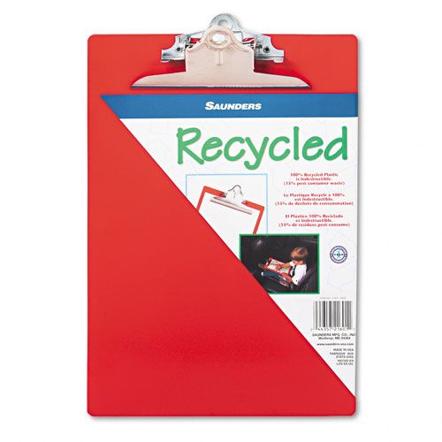 Saunders Recycled Plastic Antimicrobial Clipboard
