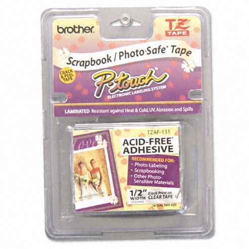 Brother P Touch TZ Series Photo And Scrapbook Safe Tape