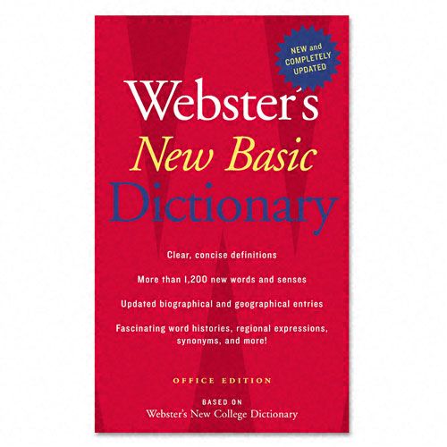 Houghton Mifflin Webster's® New Basic