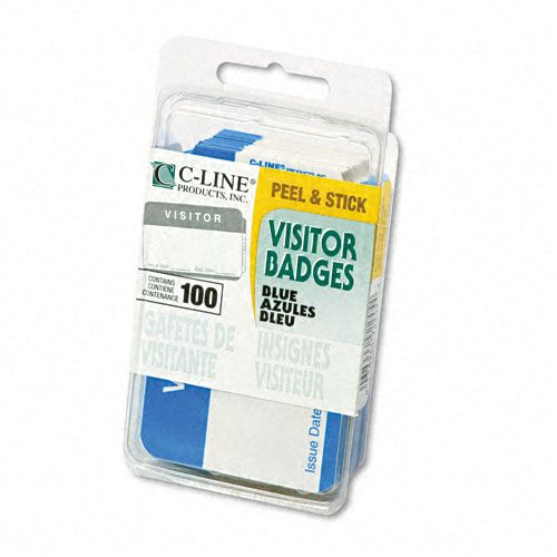 C Line Self Adhesive Visitor Name Badges
