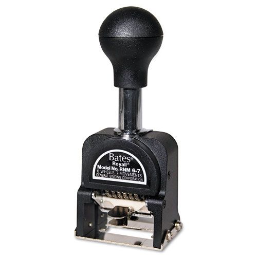 GBC Royall Economy Numbering Machine