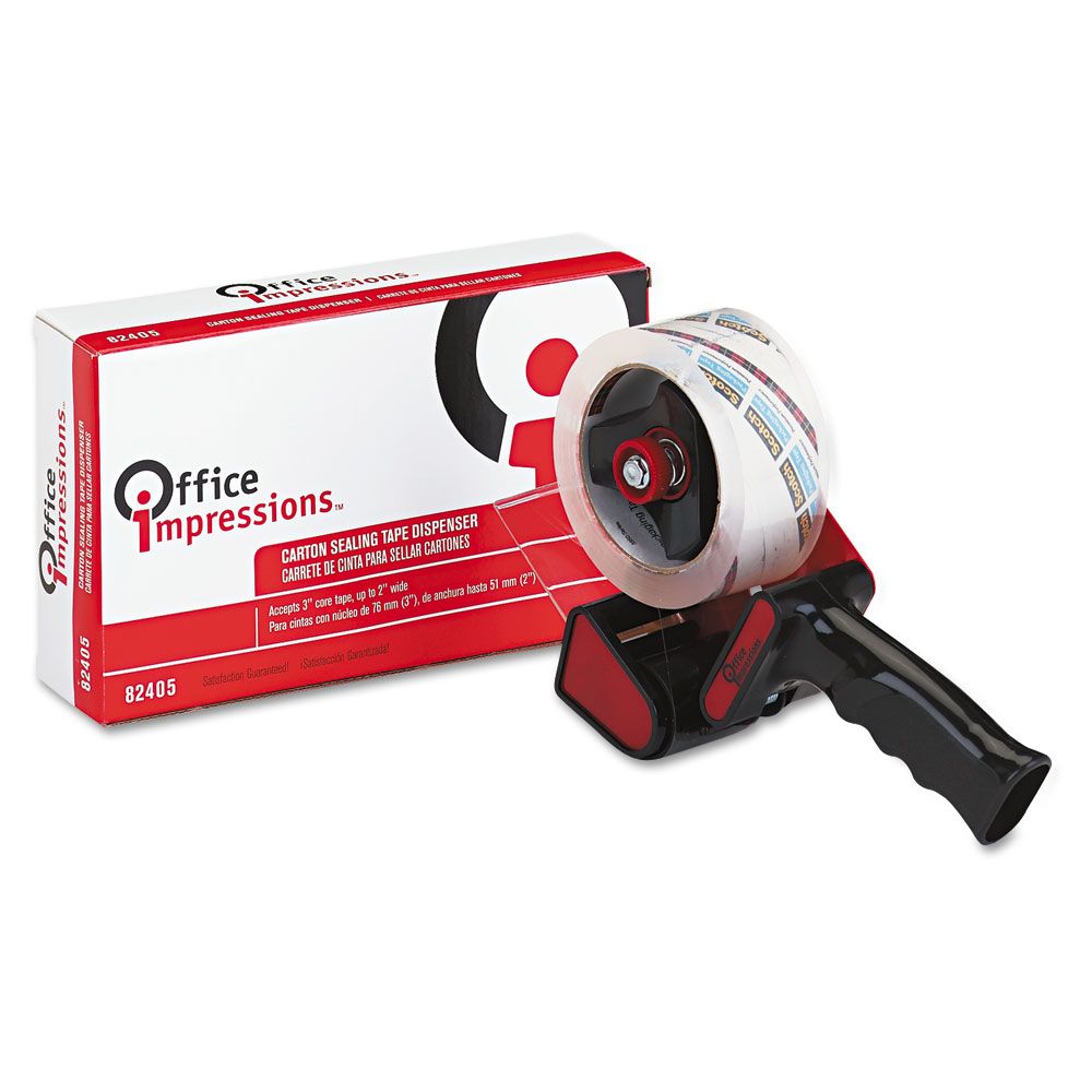 Office Impressions Box Sealing Tape Dispenser
