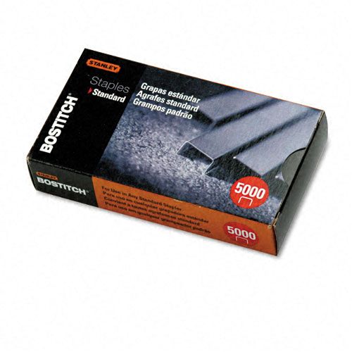 Stanley Bostitch Full Strip Standard Chisel Point Staples 5000box